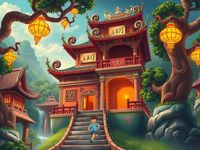 Temple Run 2 Chinese Characters Gameplay