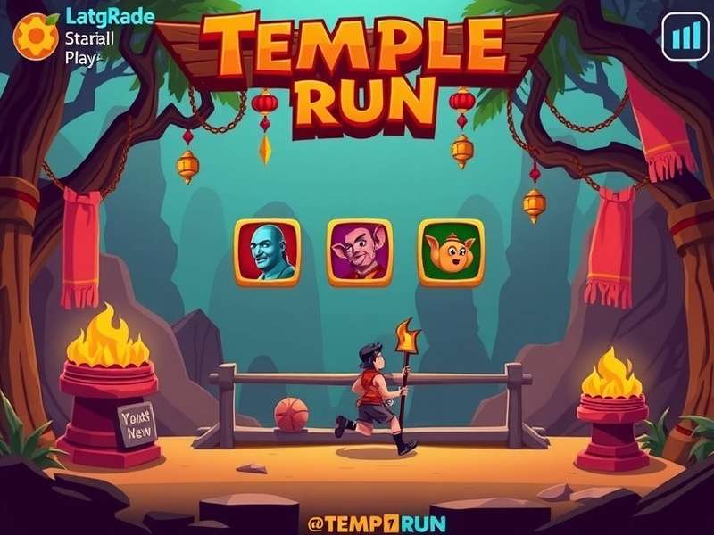 Temple Run Gameplay Screenshot