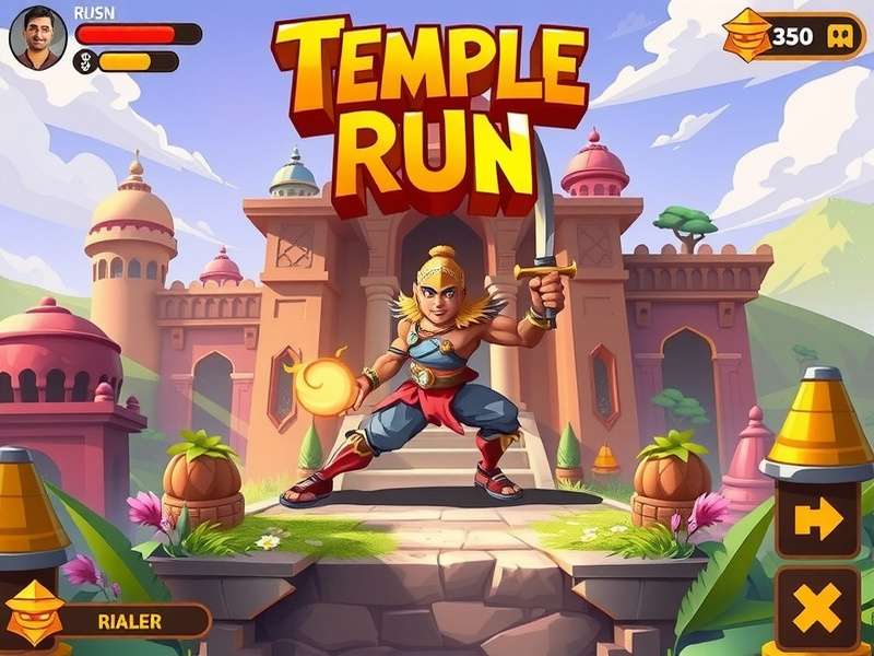 Temple Run Brave Gameplay Screenshot