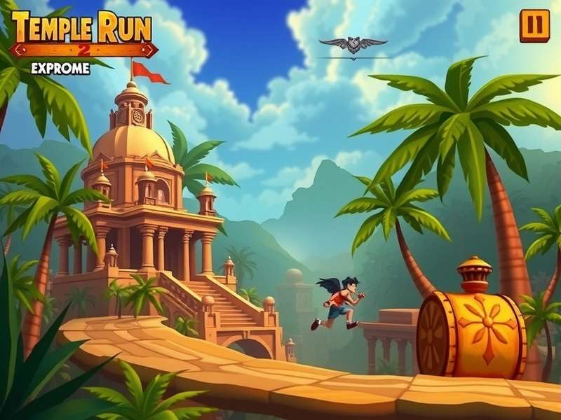 Temple Run 2 Gameplay Screenshot