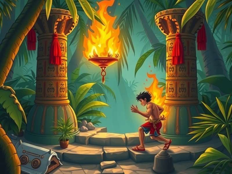 Temple Run 2 Lost Jungle Guy Dangerous gameplay