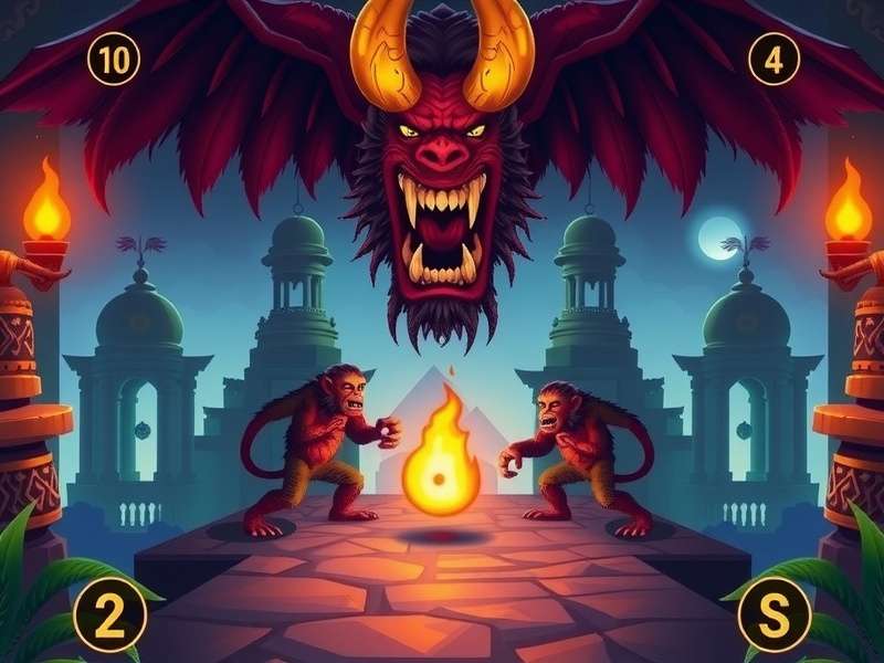 Temple Run 2 Evil Demon Monkeys Gameplay