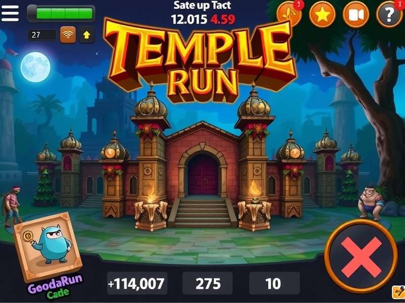 Temple Run Gameplay Screenshot