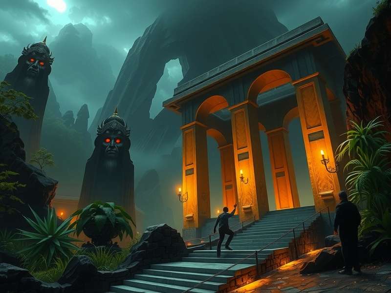 Temple Run Gameplay Screenshot