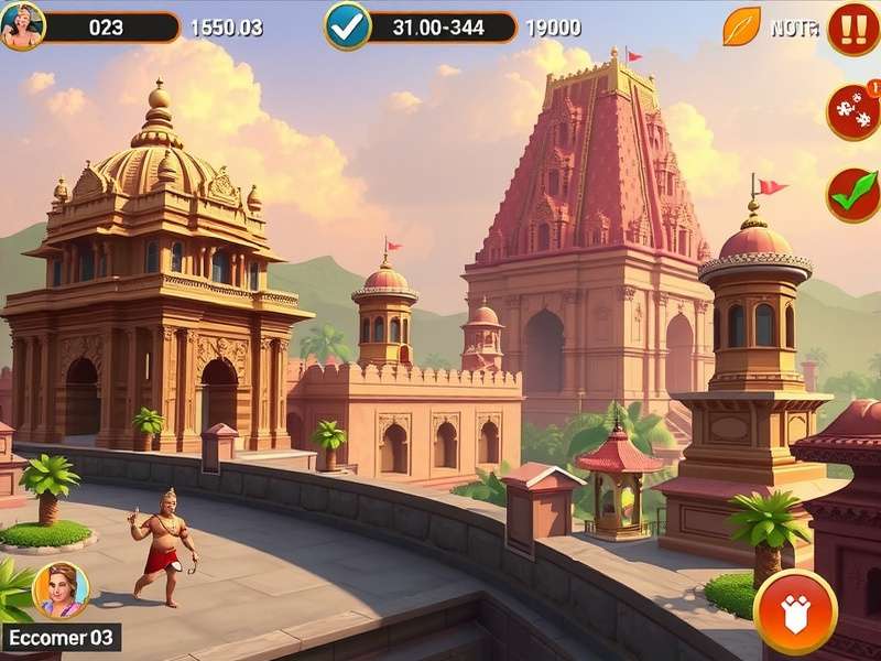 Temple Run Game Screenshot