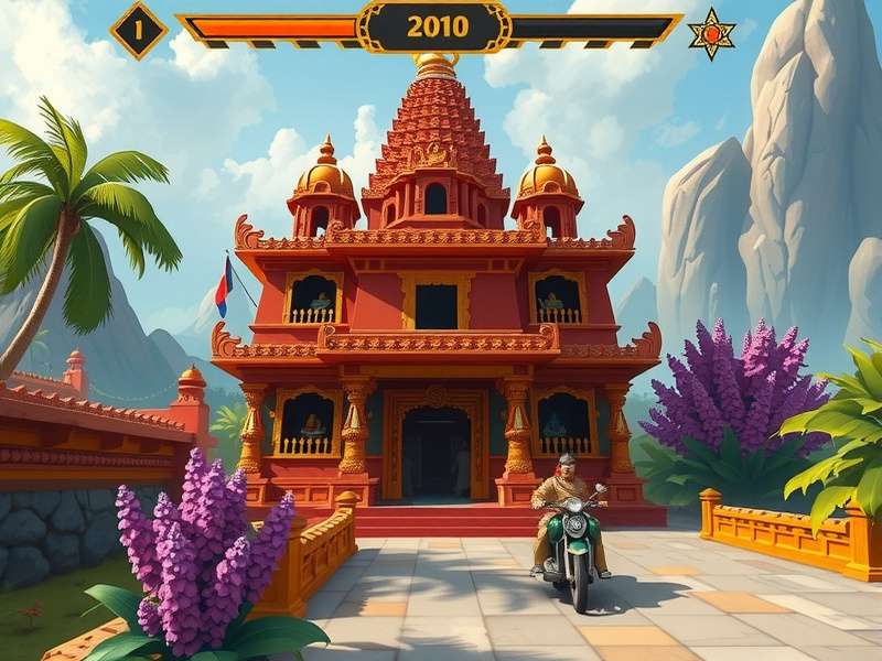 Temple Run Gameplay Screenshot