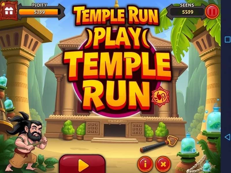 Temple Run Gameplay Screenshot
