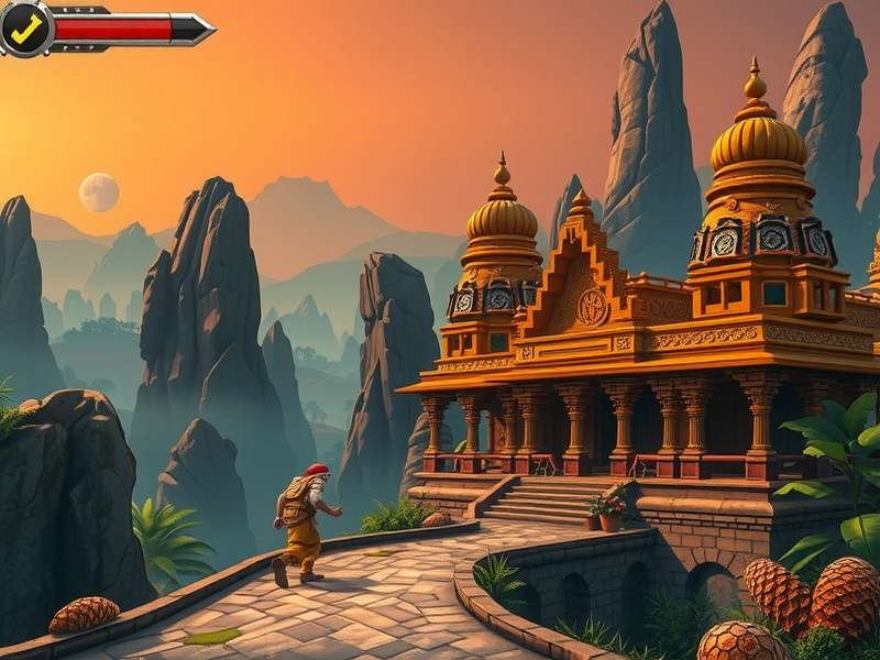 Temple Run Gameplay Screenshot