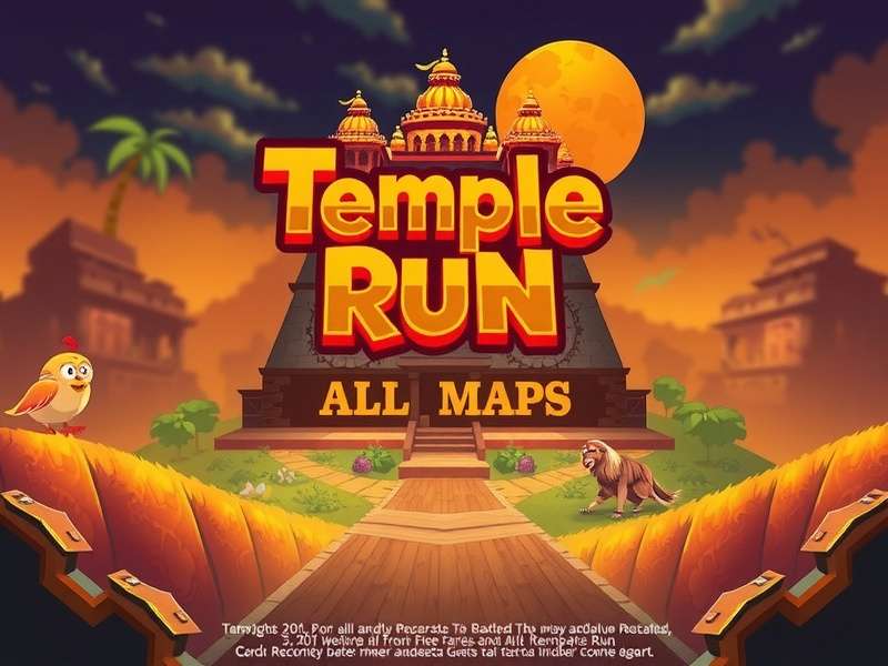 Temple Run 2 रिवर्स मैप्स गेमप्ले