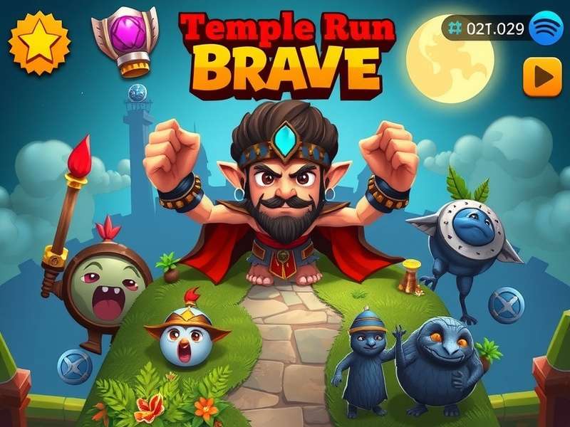 Temple Run Brave Play Store डाउनलोड प्रक्रिया