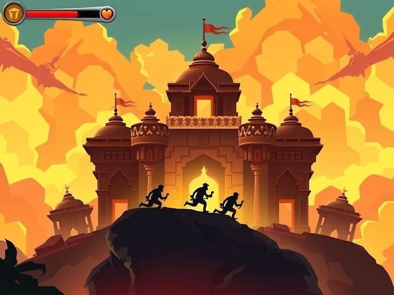 Temple Run Brave iPad gameplay screenshot