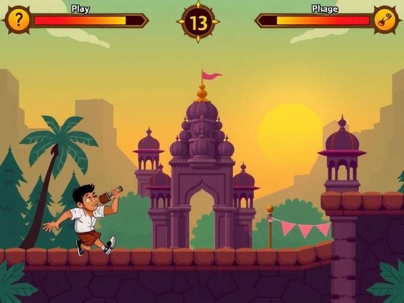 Temple Run Gameplay for Kids