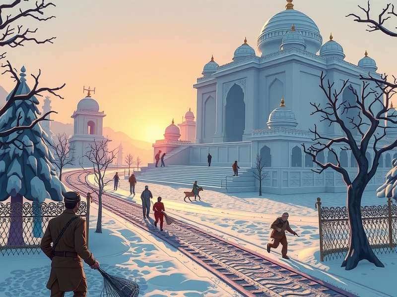 Temple Run 2 Winter Toyland 2020 gameplay screenshot