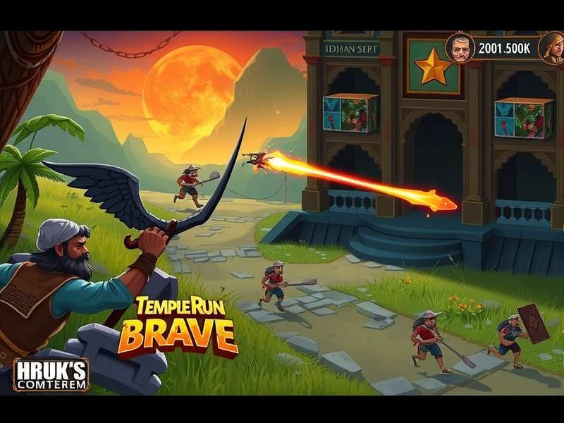 Temple Run Brave Bruks HDrezka gameplay screenshot