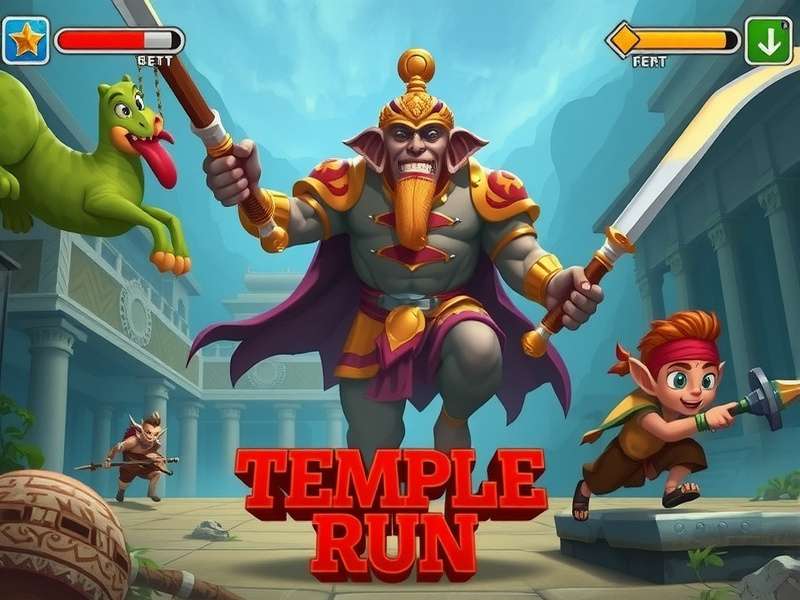 Temple Run PC Game Screenshot