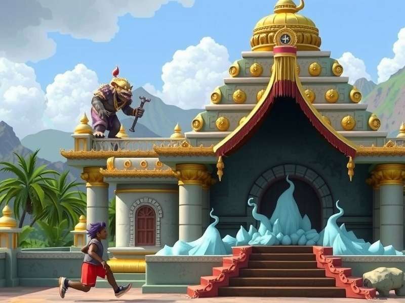 Temple Run Monster Video Kanye गेमप्ले