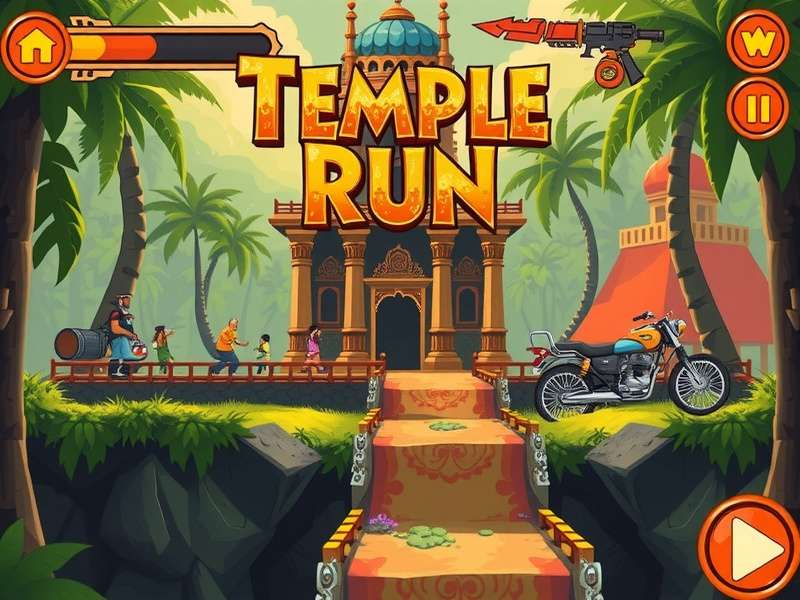 Temple Run Gameplay Screenshot