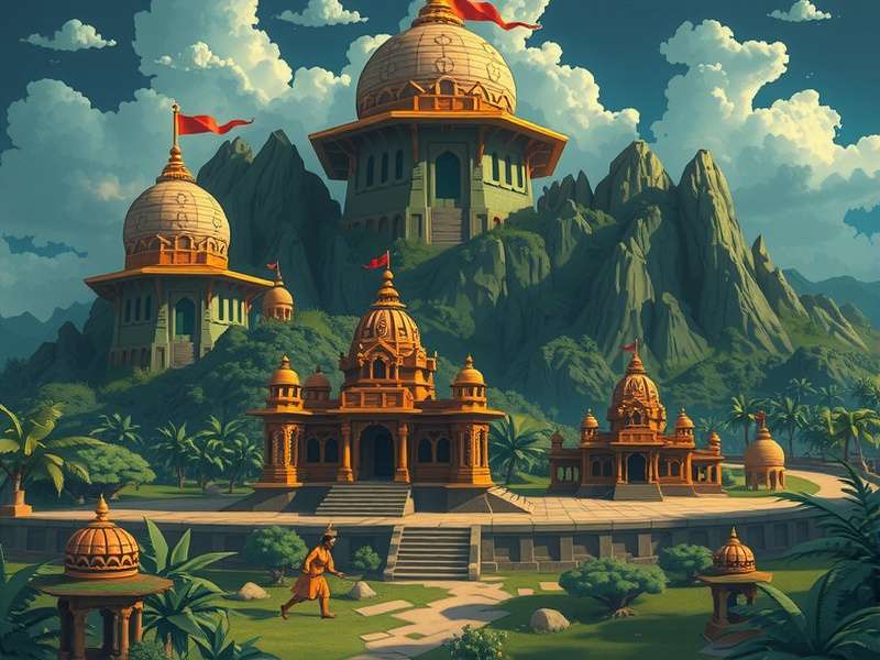 Temple Run Jungle Map