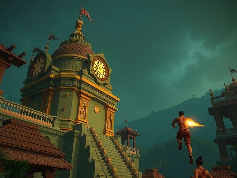Temple Run Gameplay No Commentary Drone