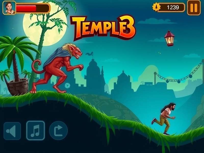 Temple Run 3 iOS 13 iPad Gameplay