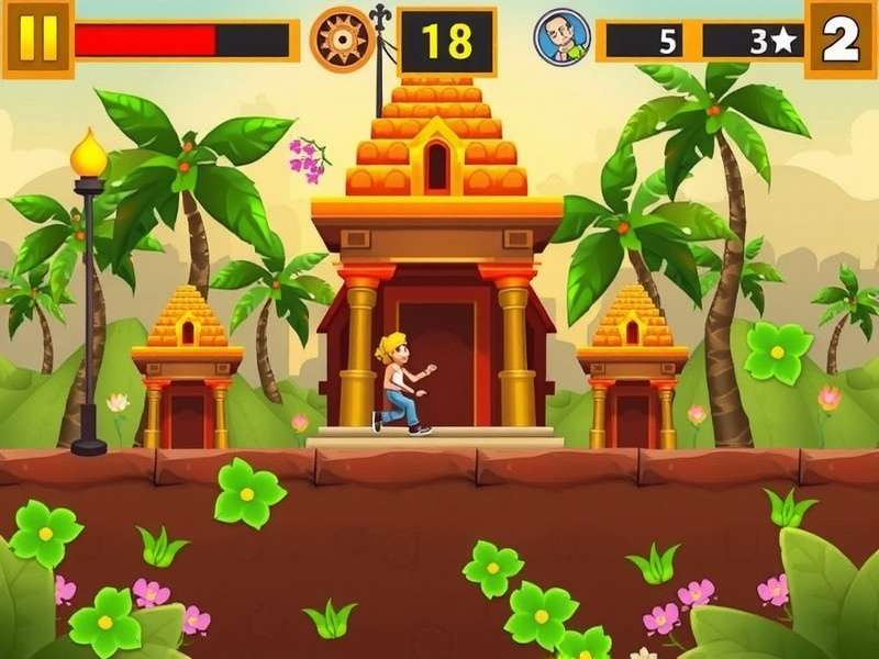 Temple Run Gameplay Screenshot