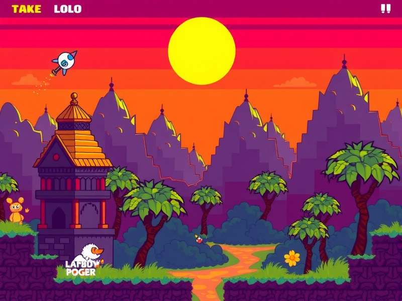 Temple Run Gameboy Sprite Sheet Preview