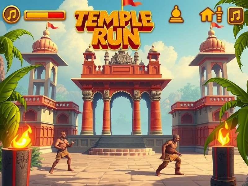 Temple Run Game Screenshot