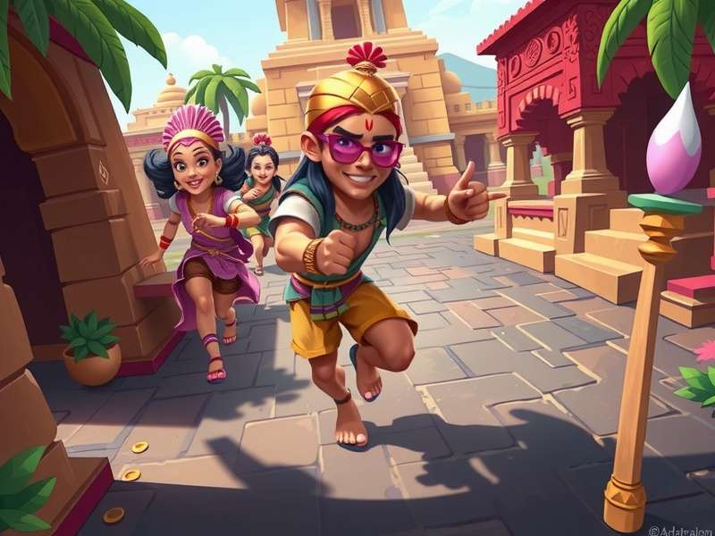 Scarlett Fox Temple Run Character
