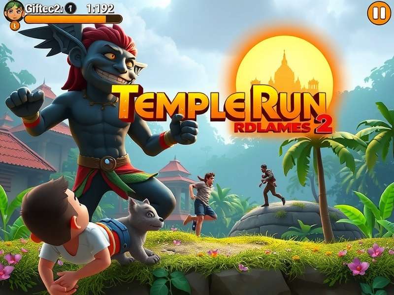 Temple Run 2 Gameplay Screenshot
