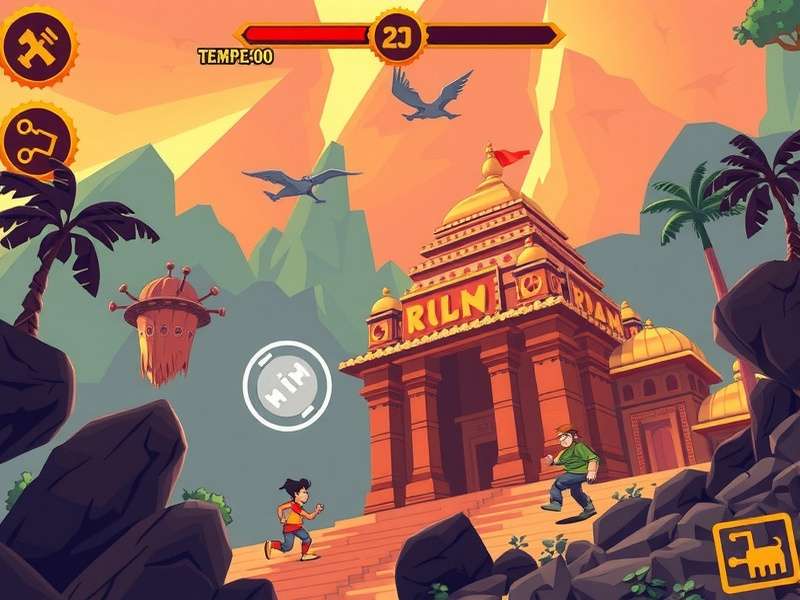 Temple Run Gameplay Screenshot