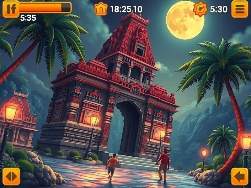 Temple Run गेम का स्क्रीनशॉट
