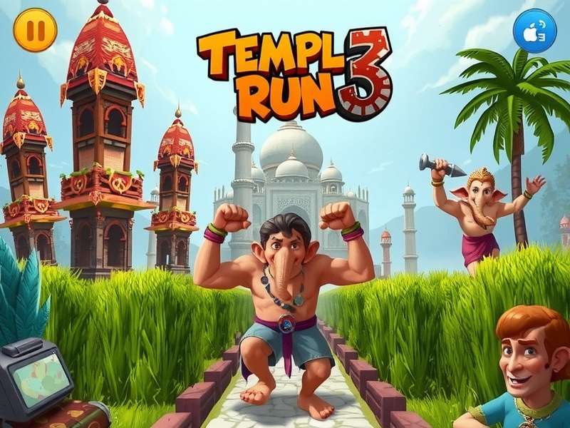 Temple Run 3 Gameplay Screenshot