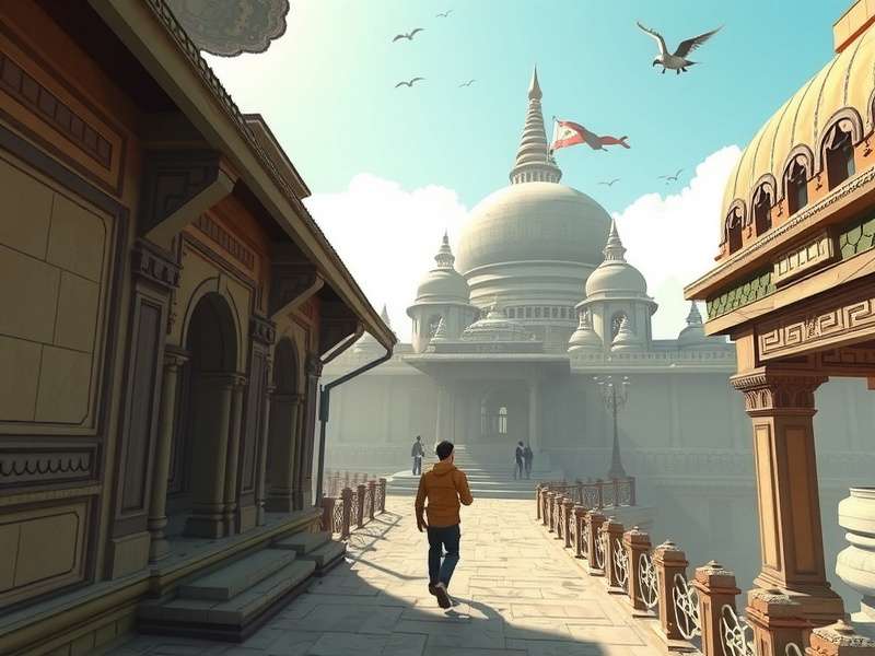 Temple Run VR Oculus Quest 2 गेमप्ले