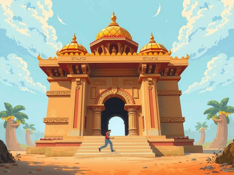Temple Run ड्राइंग उदाहरण