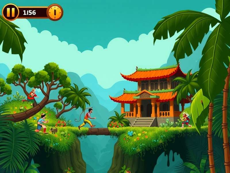 Temple Run 2 Jungle Fall Gameplay
