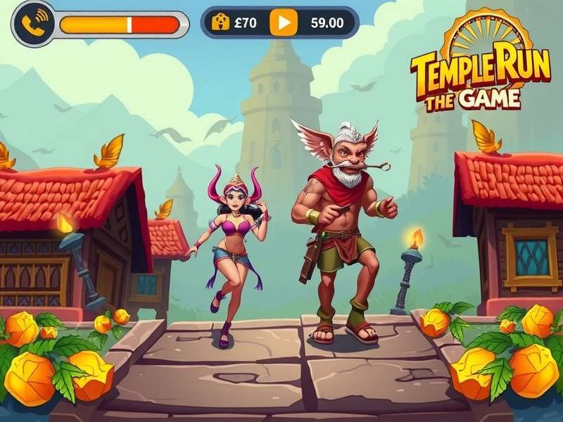 Temple Run Game Screenshot