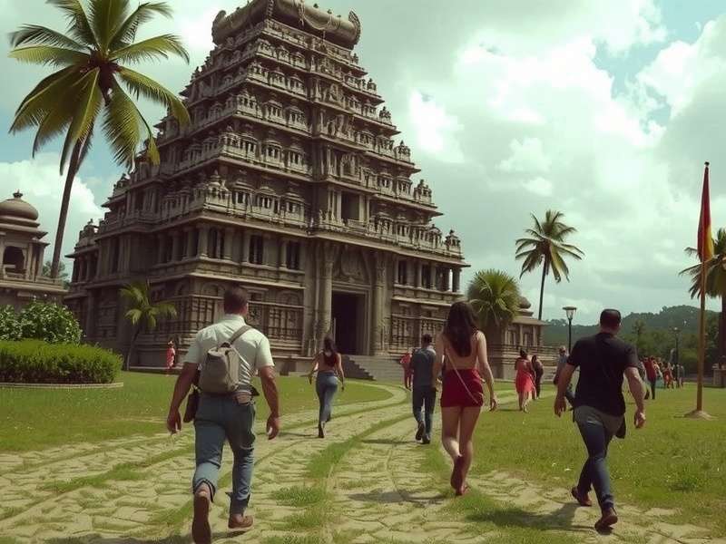 Temple Run Movie South Poster