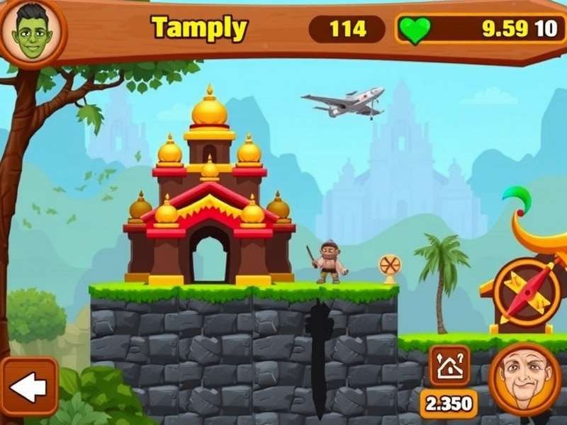 Temple Run 2 Old Version Mod APK Gameplay