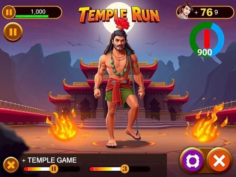 Temple Run Game Screenshot