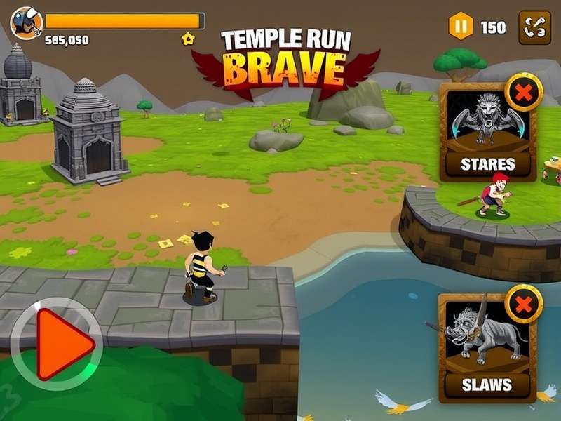 Temple Run Brave Mod APK gameplay screenshot