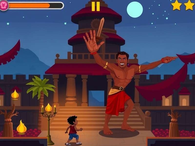 Temple Run Little Games gameplay screenshot