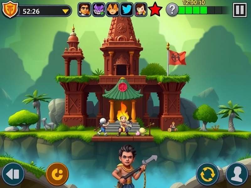 Temple Run Brave Game Screenshot