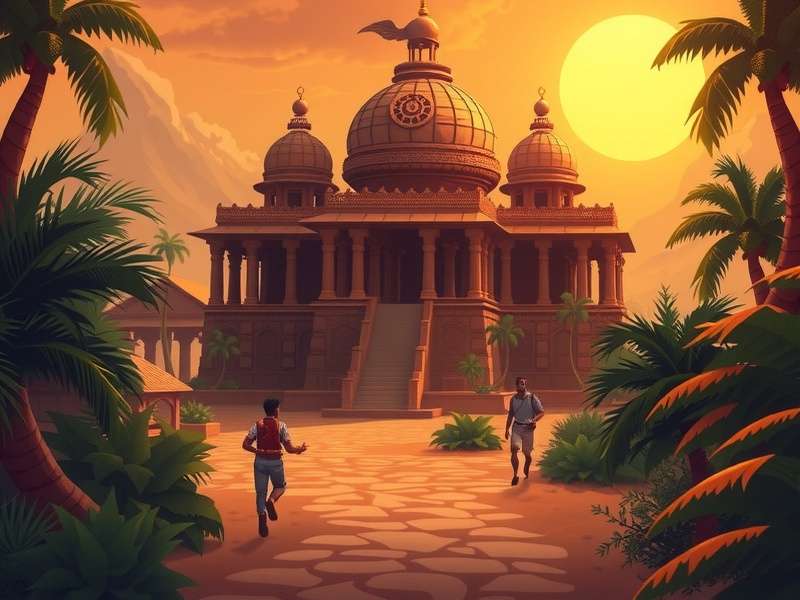 Temple Run 2 Game Setting Panel Interface