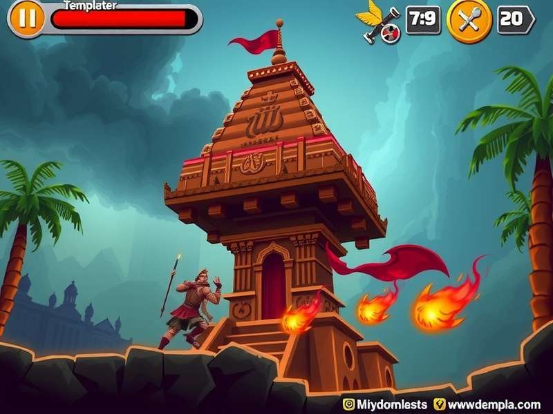 Temple Run Gameplay Screenshot