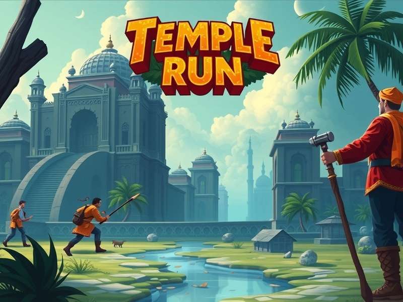 Temple Run Online गेमप्ले स्क्रीनशॉट
