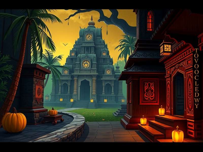 Temple Run 2 Spooky gameplay screenshot