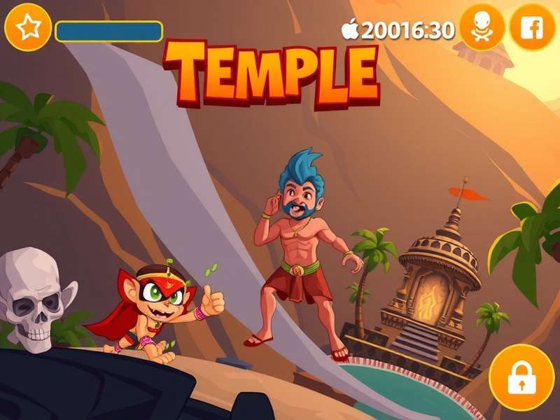 Temple Run Gameplay Screenshot