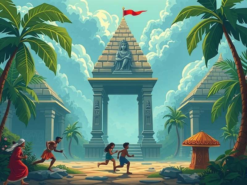 Temple Run IIS गेमप्ले स्क्रीनशॉट