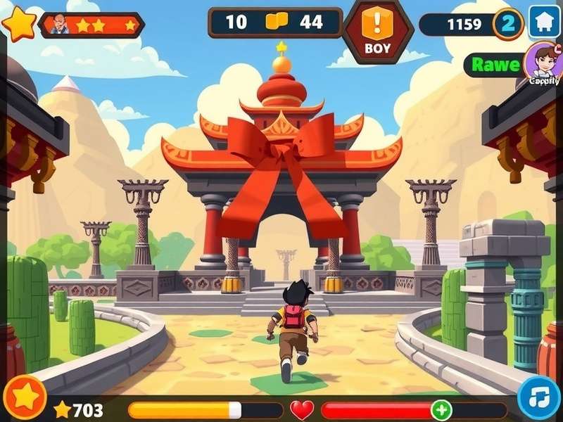 Temple Run Poki gameplay screenshot