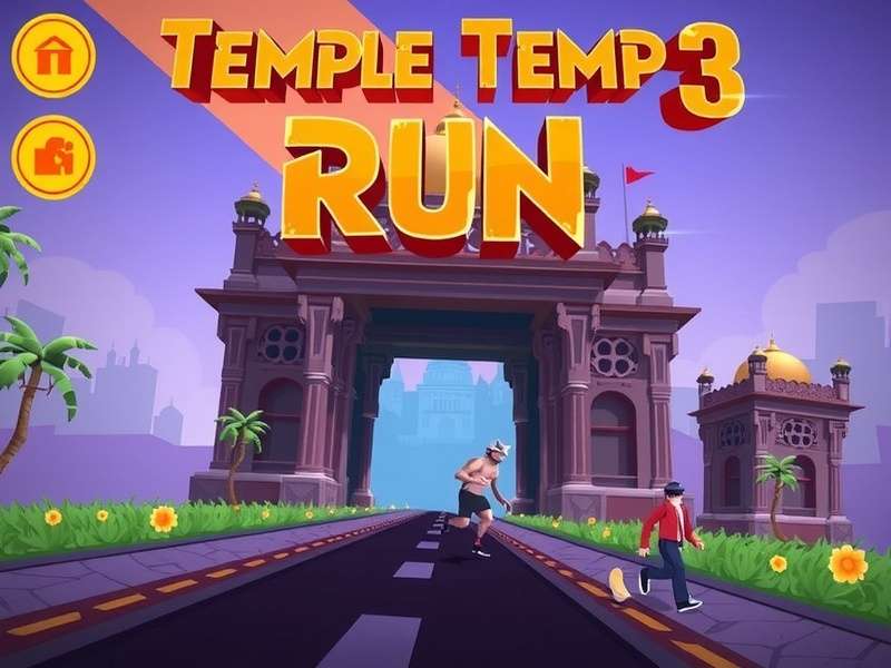 Temple Run 3 Game Mod APK गेमप्ले स्क्रीनशॉट